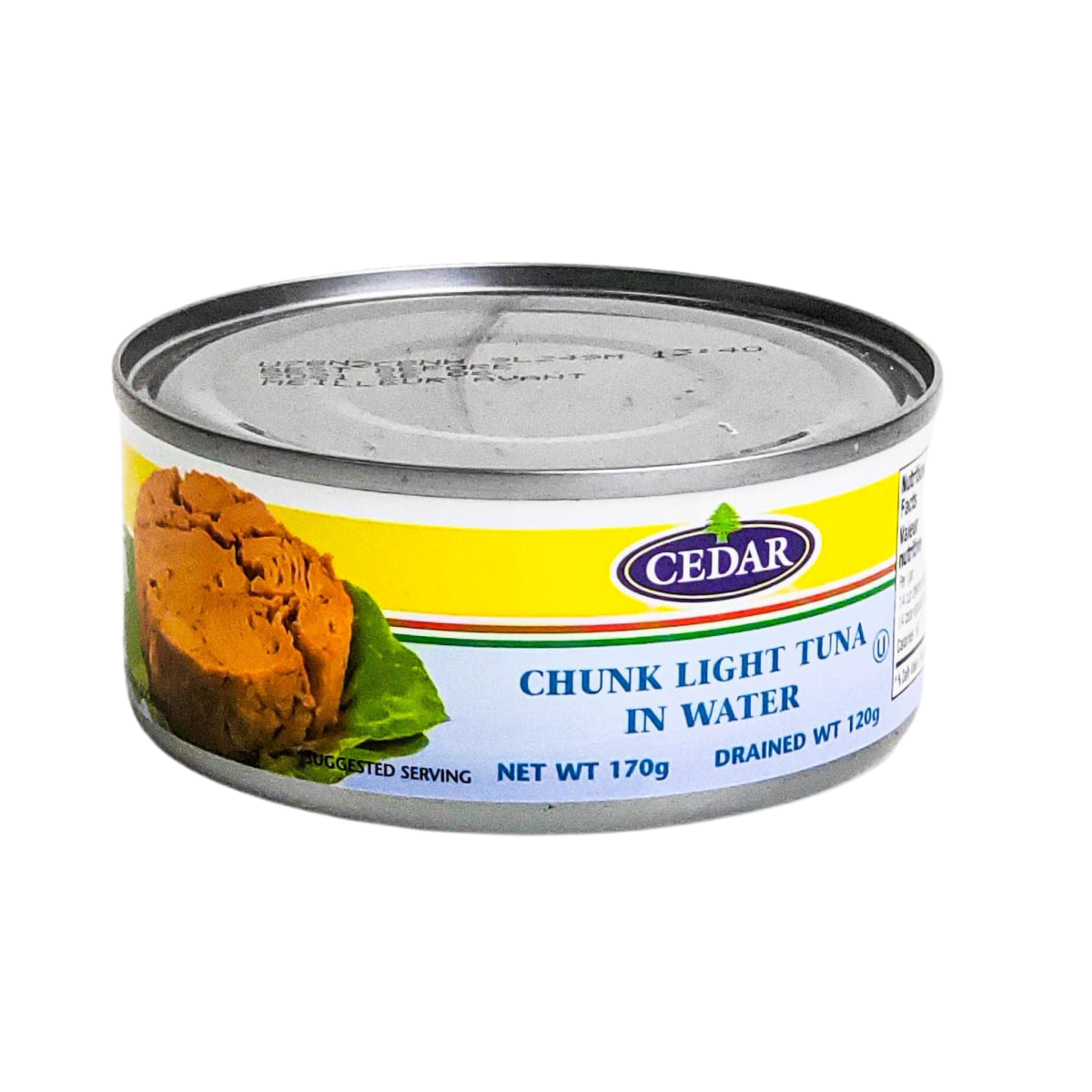 Cedar Tuna In Water 170G