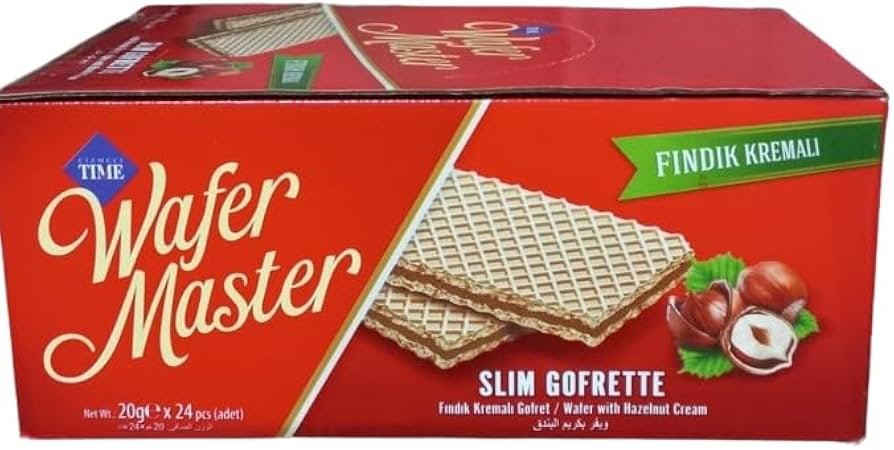 Time Gofret Hazelnut 24*20
