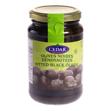 Cedar Pitted Black Olives 250Ml