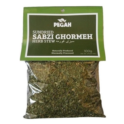 Pegah Ghormeh Dry Veg