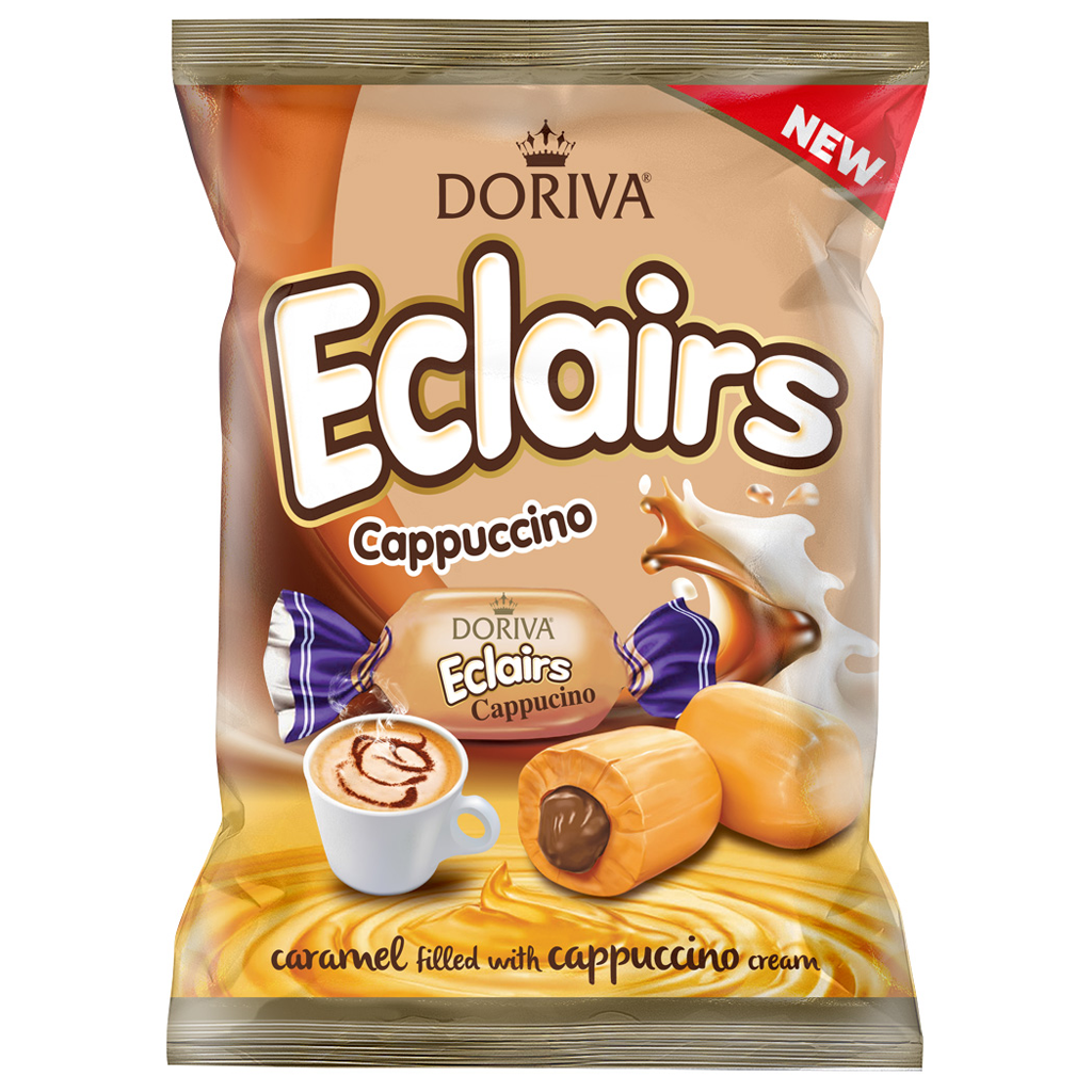 Doriva Eclairs Cappuccino Toffee 700g