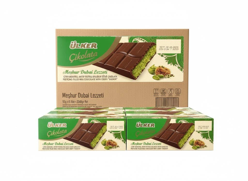 Ulker Dubai Chocolate 6 Pack
