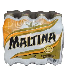Maltina – Non-Alcoholic Malt Beverage - 12Pack